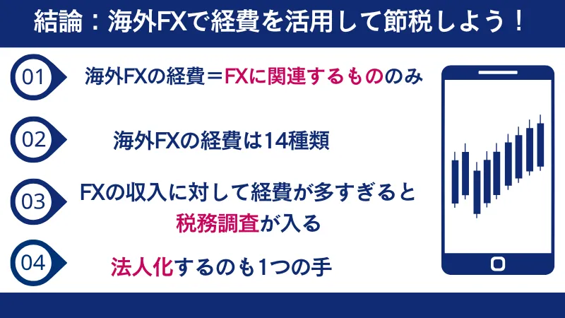 海外FXの経費を活用して節税しよう！