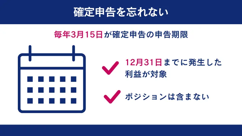 FXは利益が発生したら確定申告の義務がある
