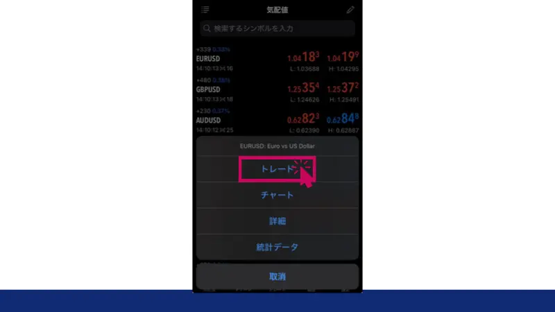 注文方法を入力